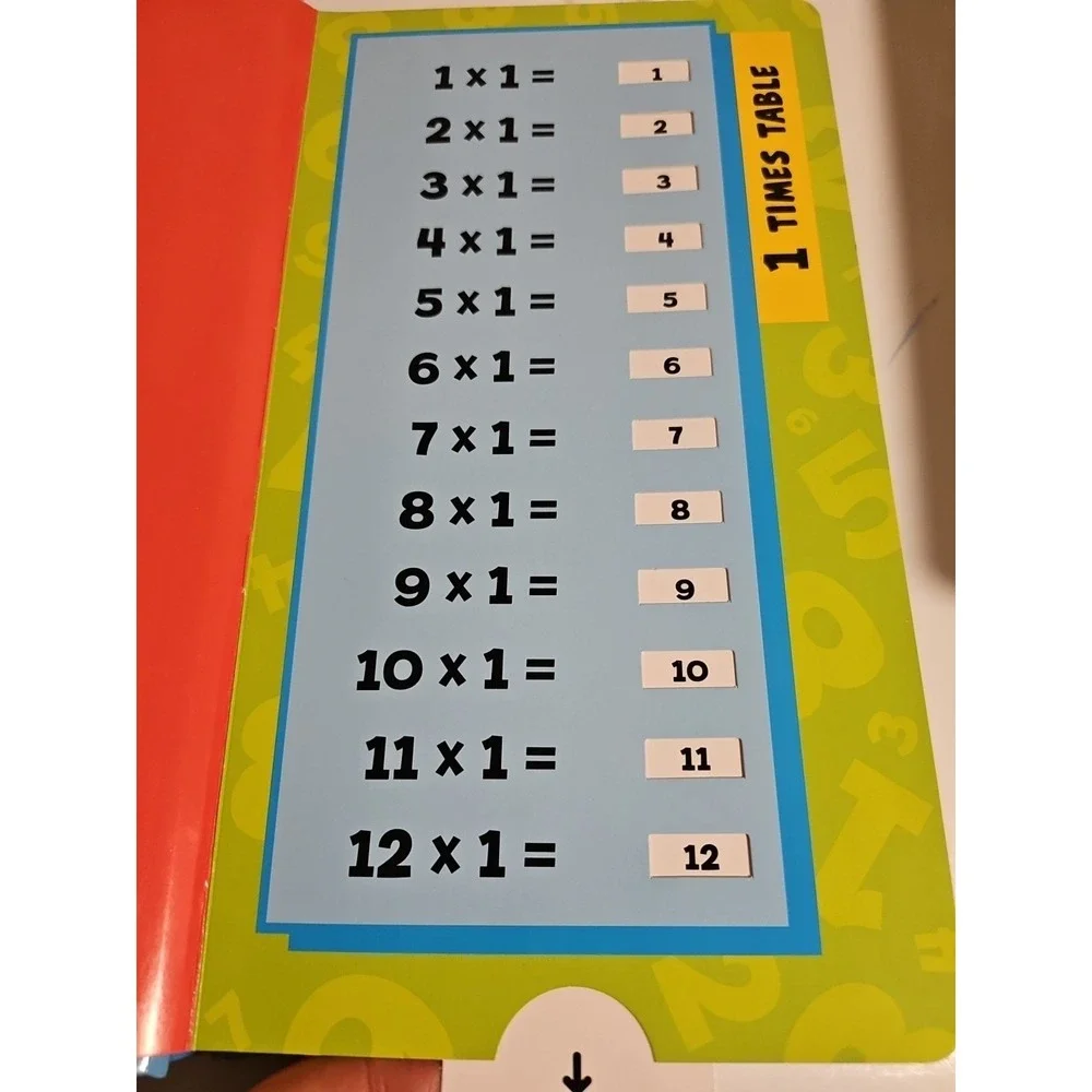 Times Tables Pull the‎ Tab by Arcturus Publishing Limited (2020, Hardcover)